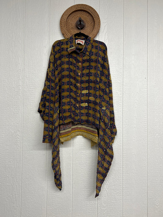 Crepe Sari Nirvana Button Down 1125 226