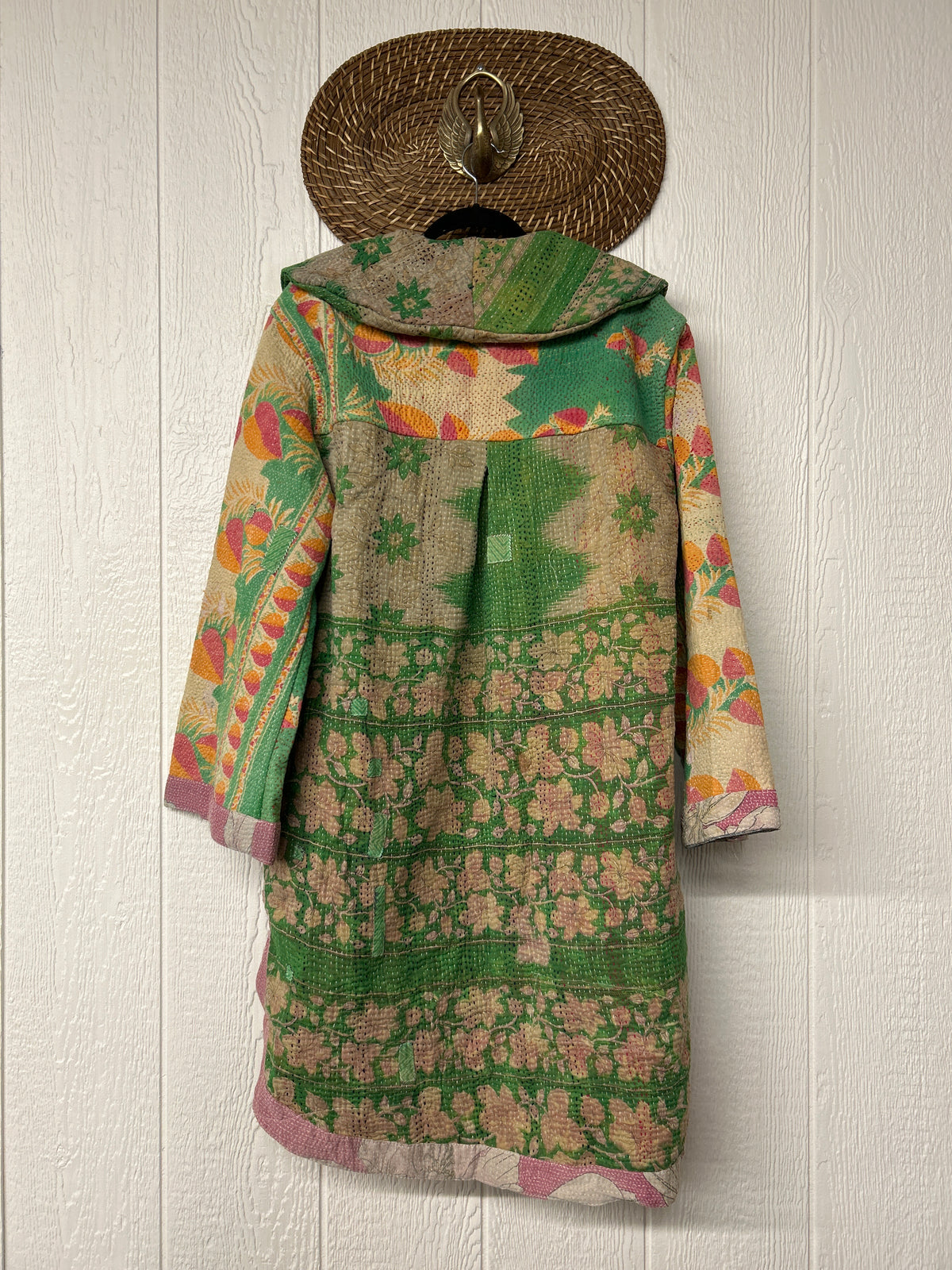 Fine Kantha Drifter Coat 1026 176