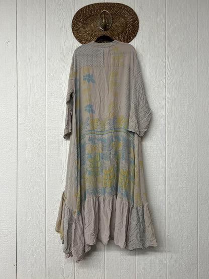 Alchemi Crepe Sari Dahlia Duster Dress 0926 001