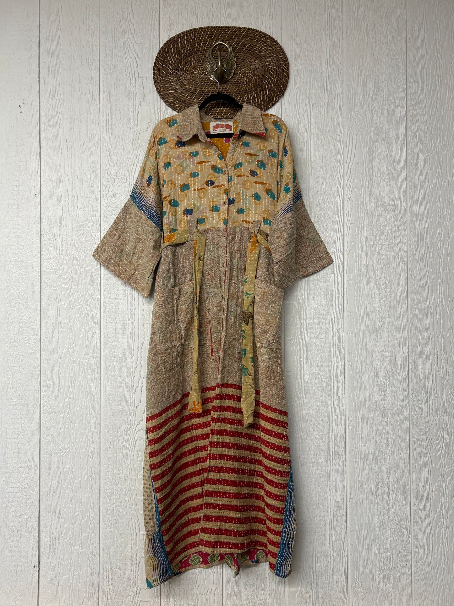 Pareo Kantha Gravity Duster Dress 0226 085
