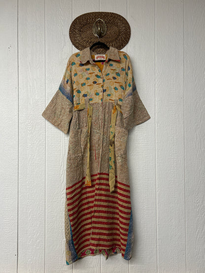 Pareo Kantha Gravity Duster Dress 0226 085