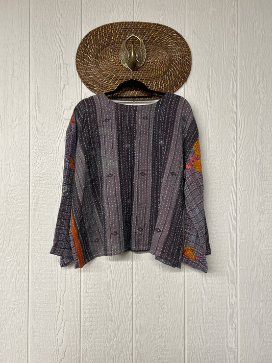 Pareo Kantha Wanderer Pocket Crop Top 0226 116