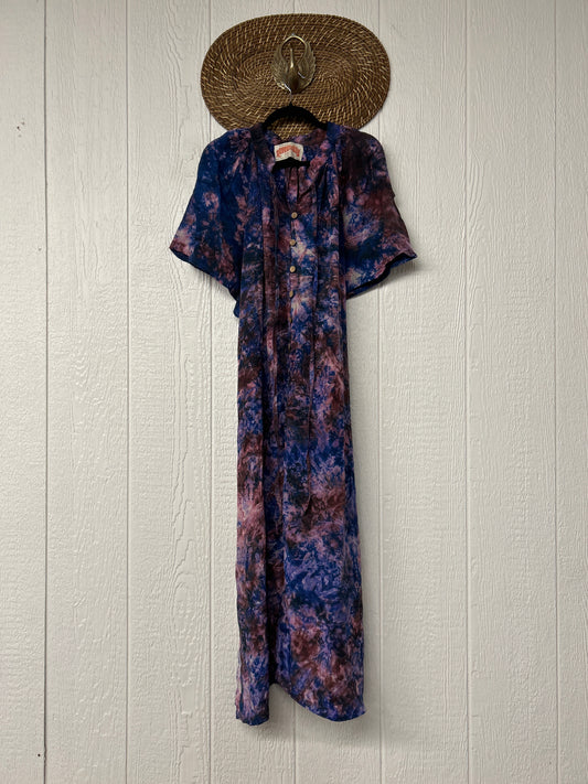 Crepe Sari Summer Woodstock Duster 0626 153