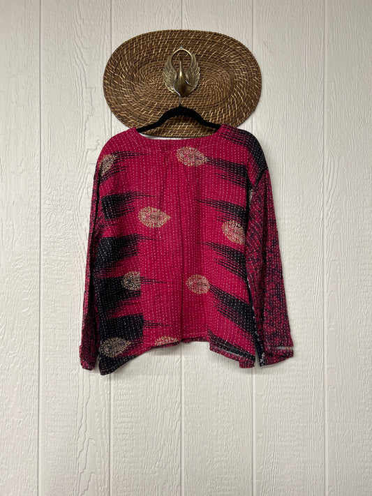 Pareo Kantha Wanderer Pocket Crop Top 0226 124