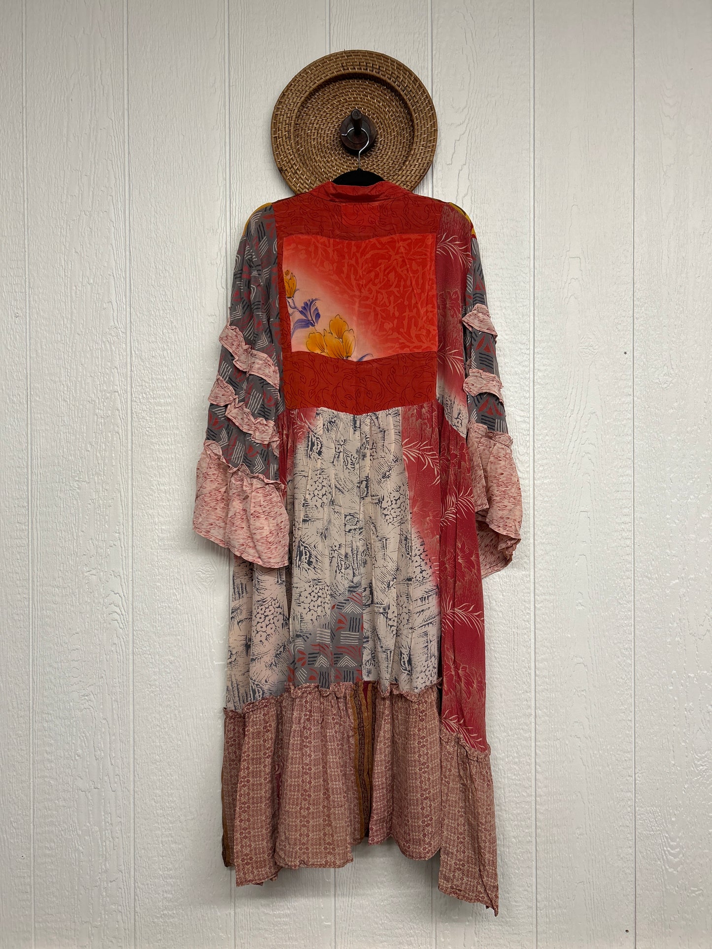 Crepe Sari Rhiannon Duster Dress 0226 212