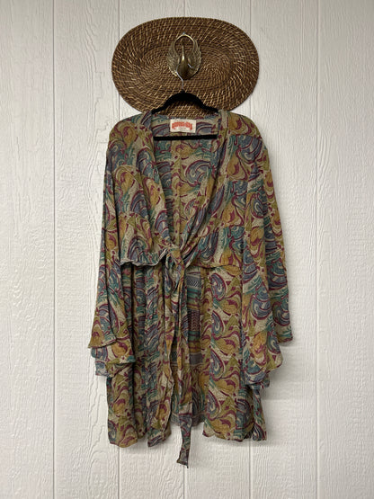 Crepe Sari Shortie Spellbound Kimono 0426 066