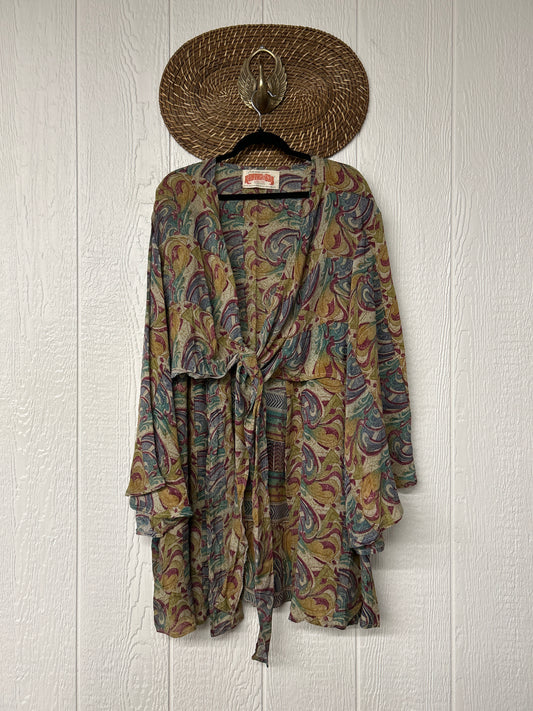 Crepe Sari Shortie Spellbound Kimono 0426 066
