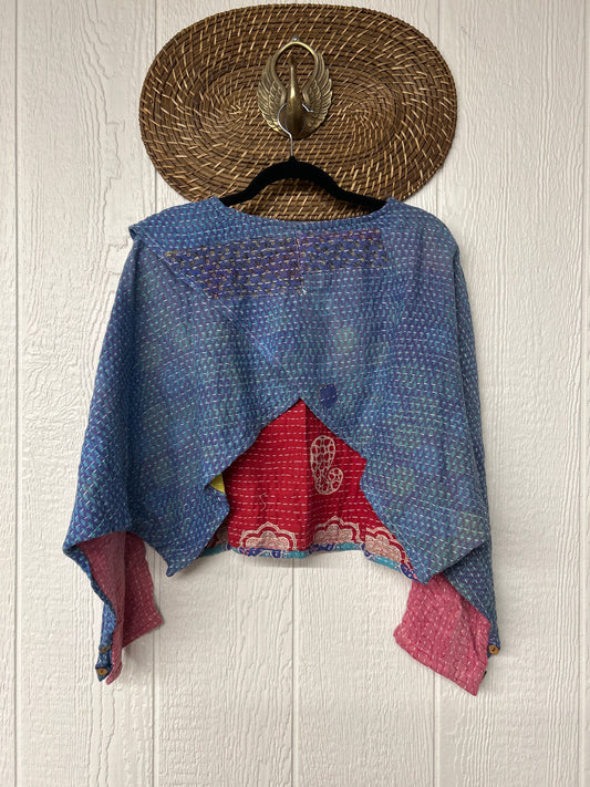 Pareo Kantha In Bloom Cropped Pullover 0326 230