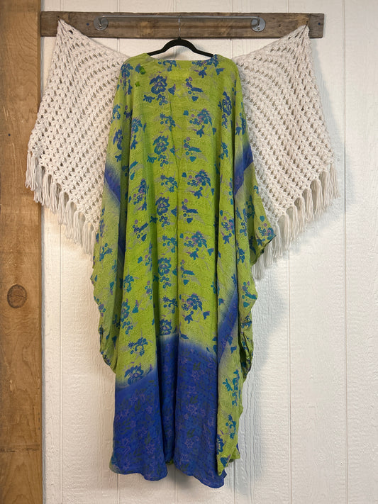 Crepe Sari Bowie Muu Dress 0826 124
