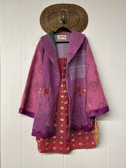 Fine Kantha Drifter Coat 1026 173