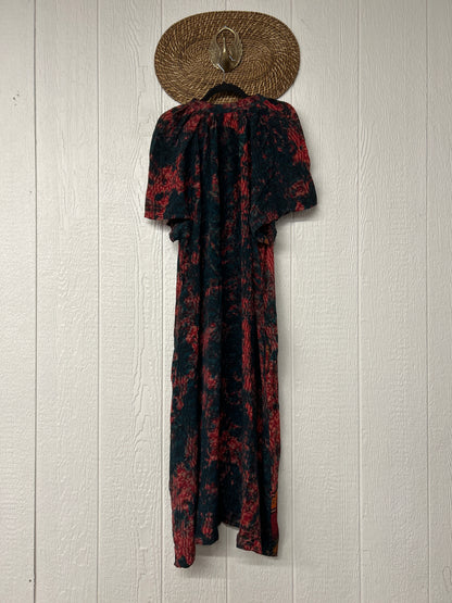 Crepe Sari Summer Woodstock Duster 0626 260
