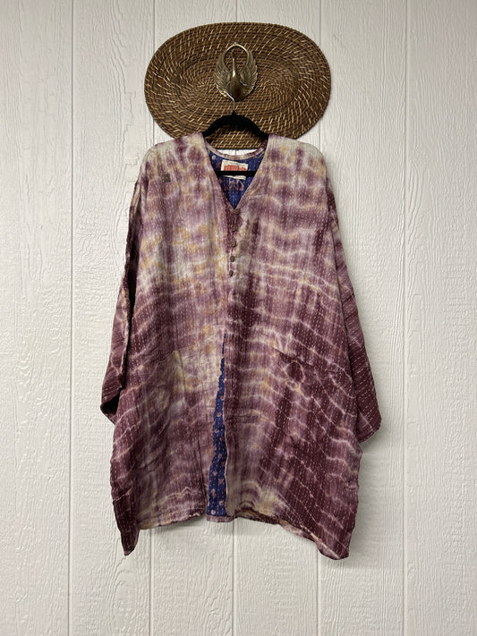 Pareo Kantha Gaia Split Tunic 0526 028
