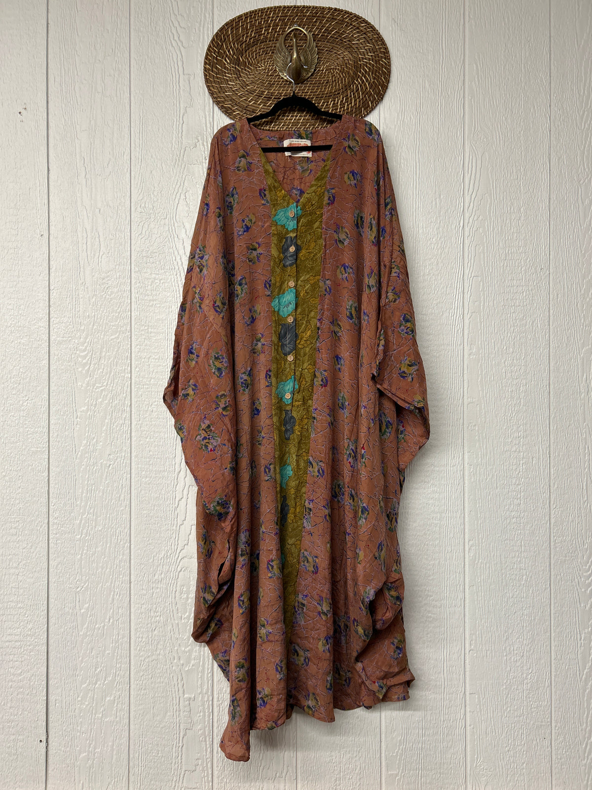 RETAIL Crepe Sari Bowie Muu Dress 0826 237