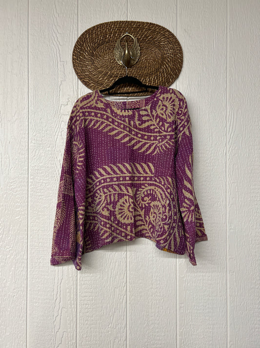 Pareo Kantha Wanderer Pocket Crop Top 0226 156