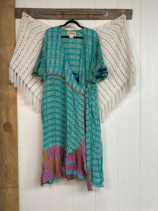 Summer Flourish Wrap Dress 0725 065