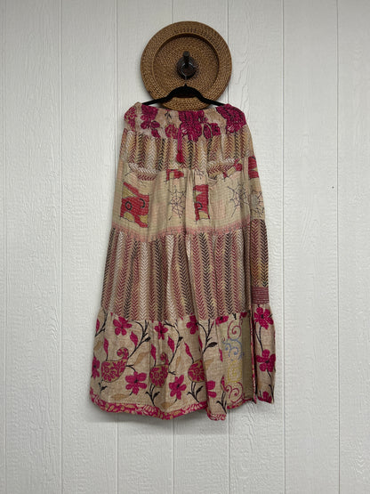 Pareo Kantha Lotus Maxi Skirt 0826 255