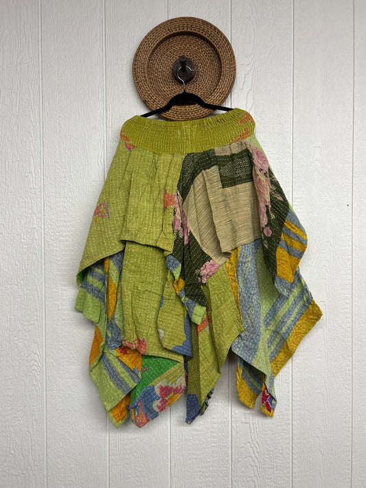 Pareo Kantha Pixie Skirt 0426 223