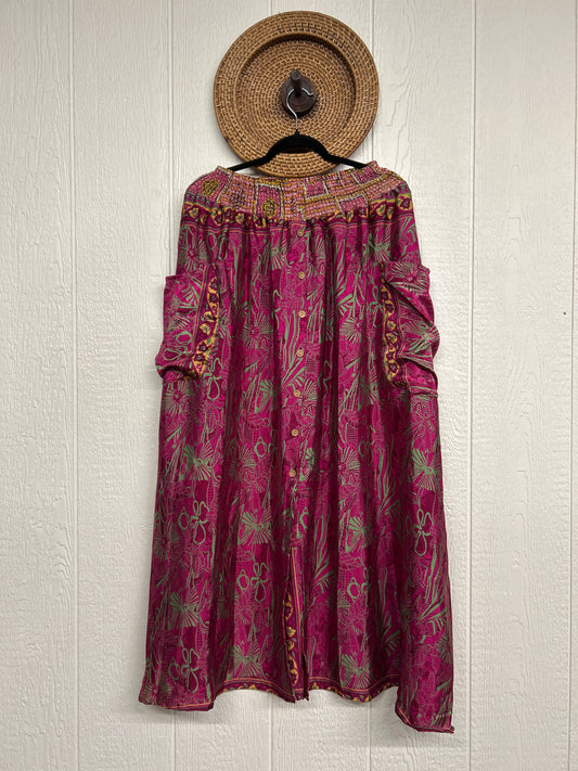 Rasgulla Sari Butterfly Cargo Skirt 0126 081