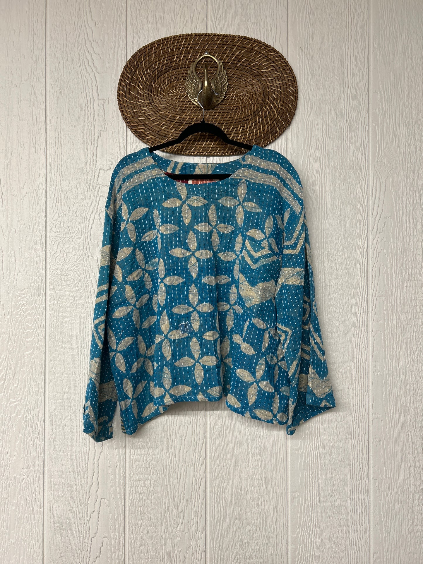 Pareo Kantha Wanderer Pocket Crop Top 0226 113