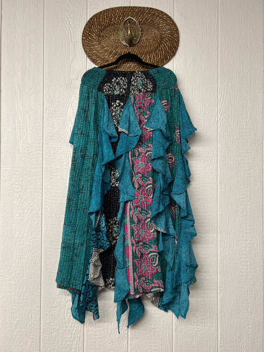 Pareo Kantha Willow Maxi Skirt 0826 133