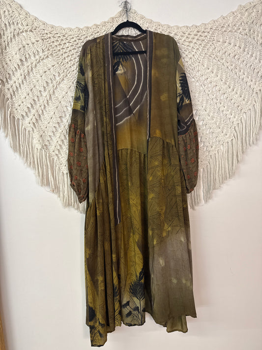 Crepe Sari Evermore Kimono L0626 001