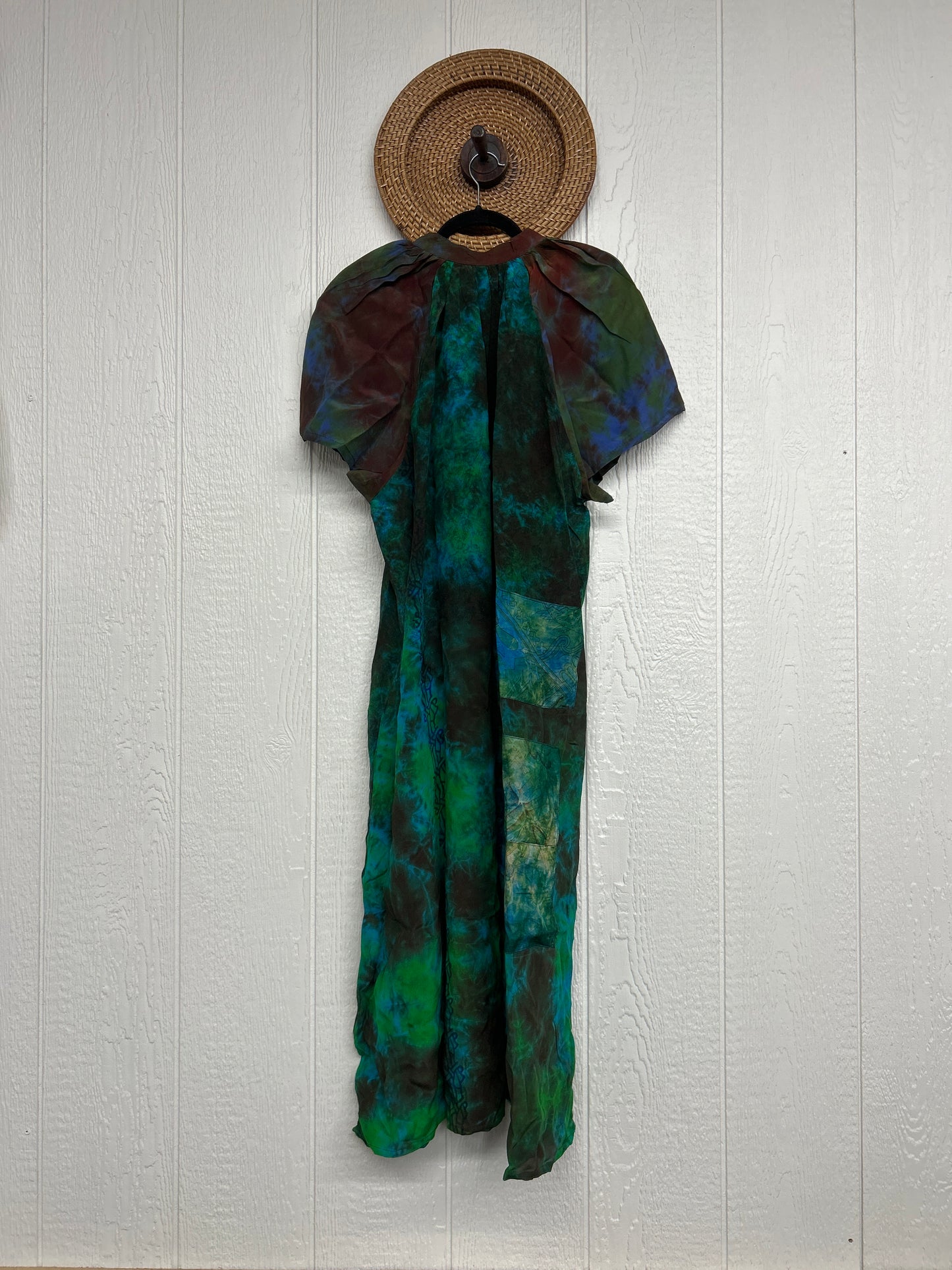 Crepe Sari Summer Woodstock Duster 0626 113