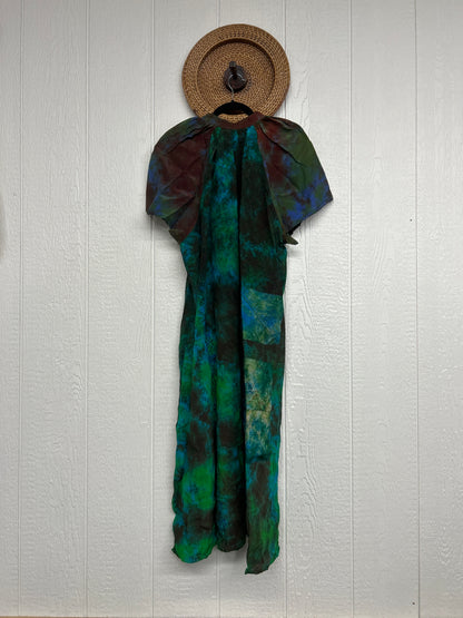 Crepe Sari Summer Woodstock Duster 0626 113