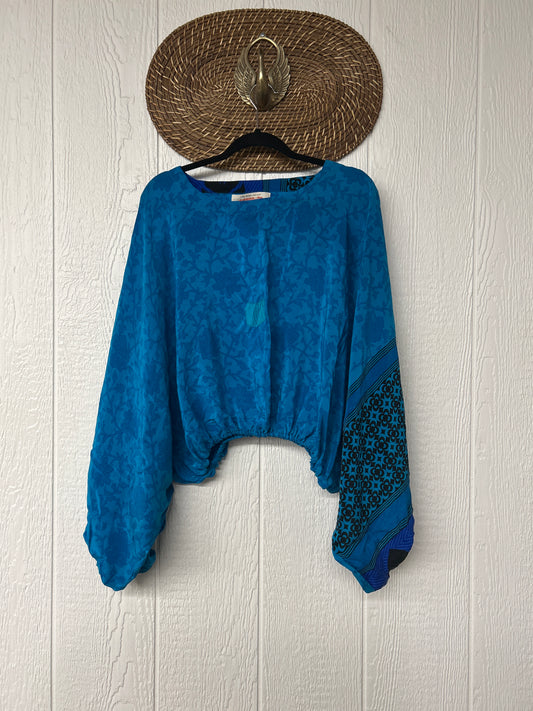 Crepe Sari Luna Crop Top 0126 255