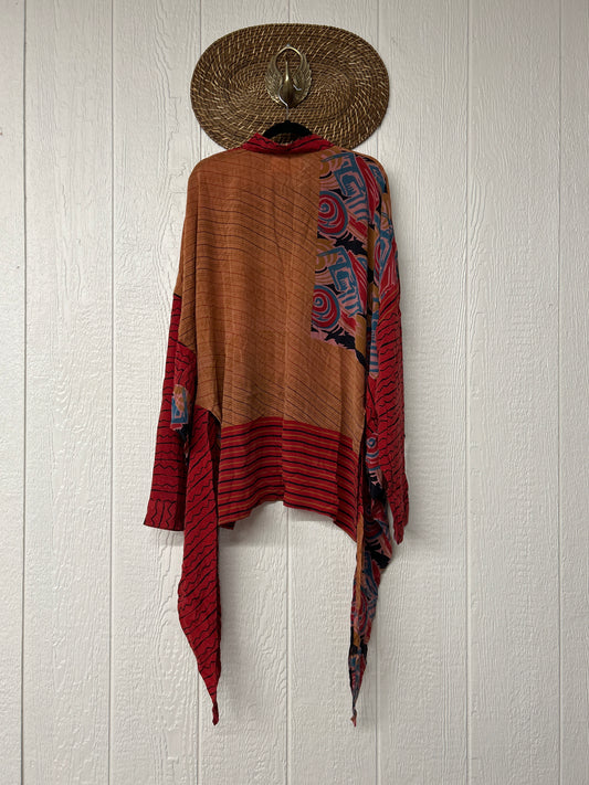 Crepe Sari Nirvana Button Down 1125 097