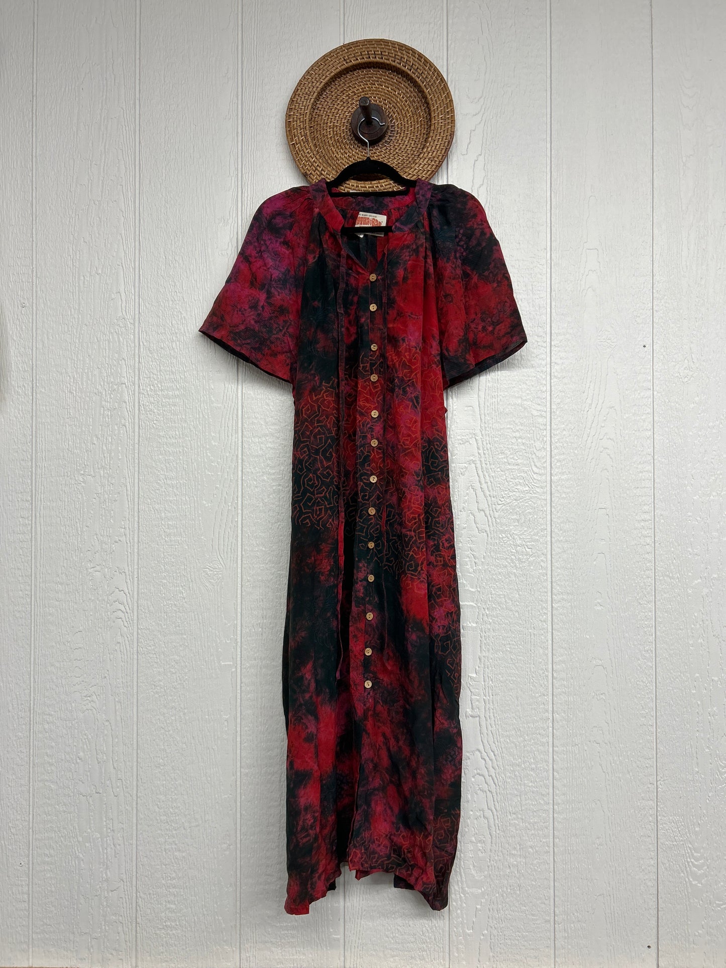 Crepe Sari Summer Woodstock Duster 0626 015
