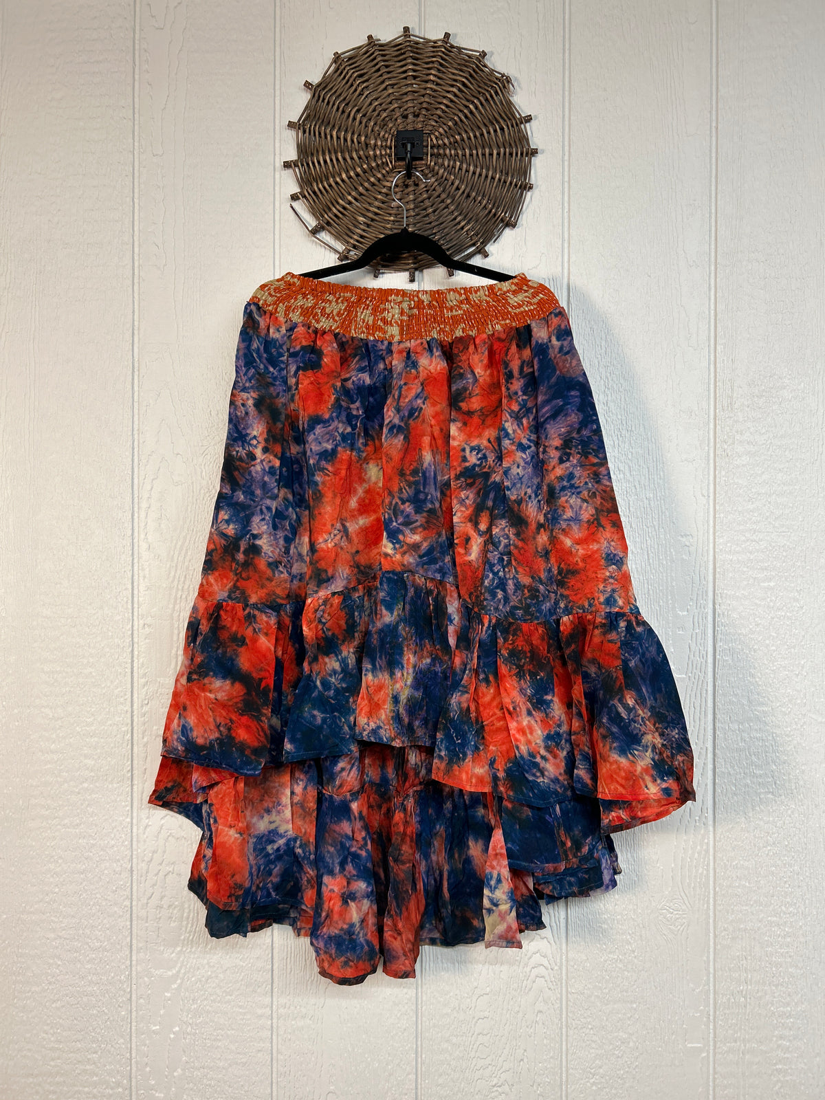 Crepe Sari Dahlia Skirt 1026 147