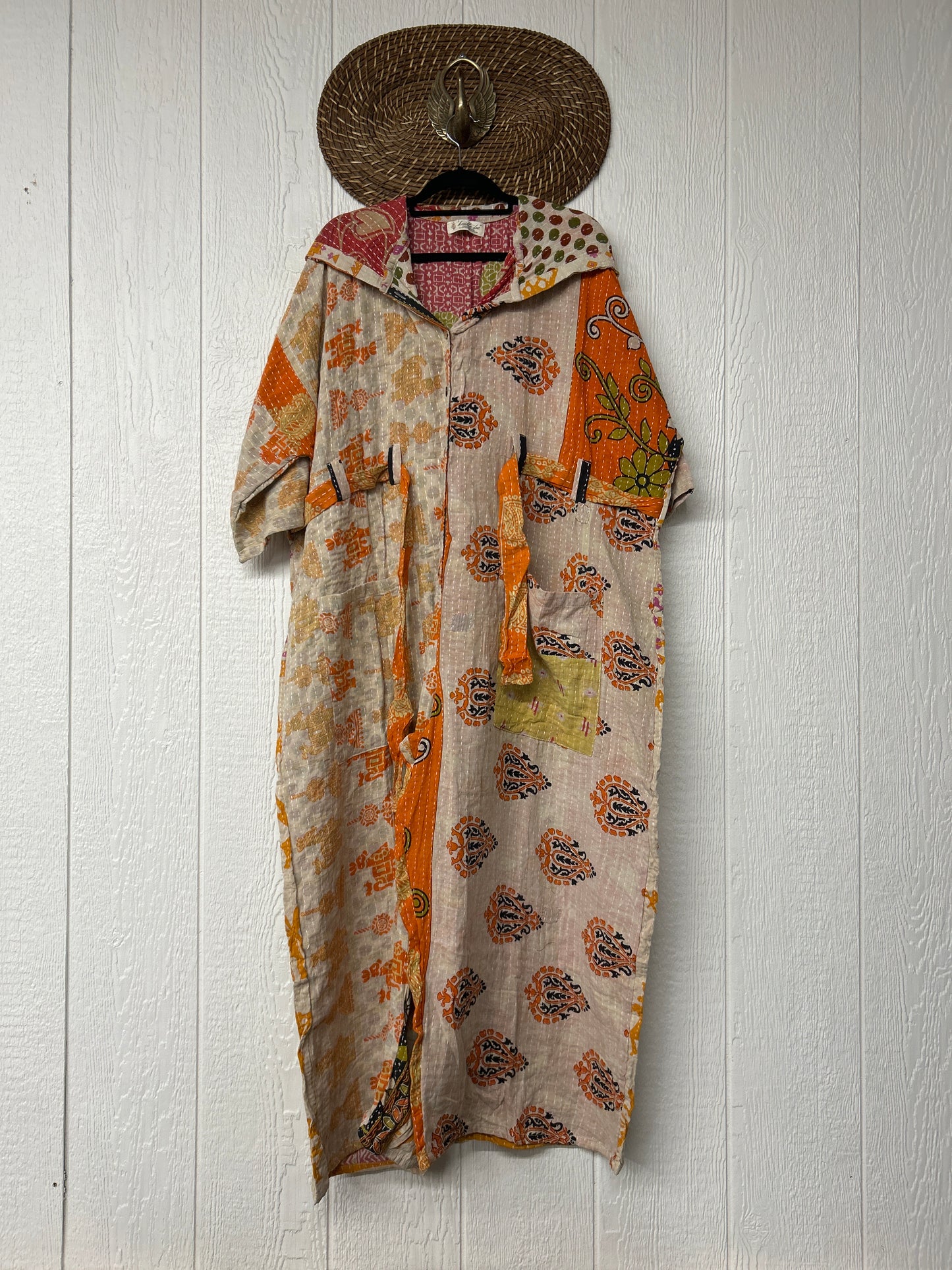 Kantha Zen Hoodie Jumpsuit 0925 094