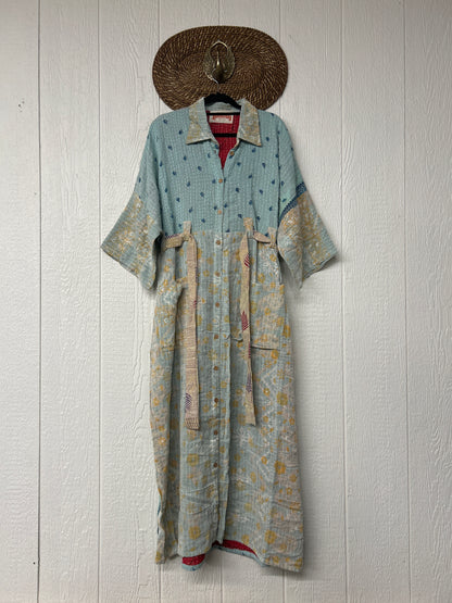 Pareo Kantha Gravity Duster Dress 0226 098