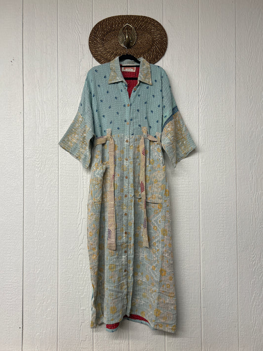 Pareo Kantha Gravity Duster Dress 0226 098