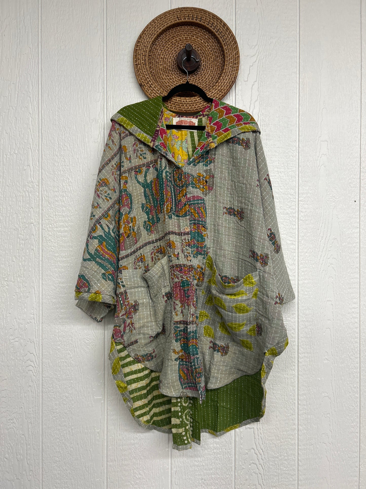 Pareo Kantha Poetic Hoodie 0226 098