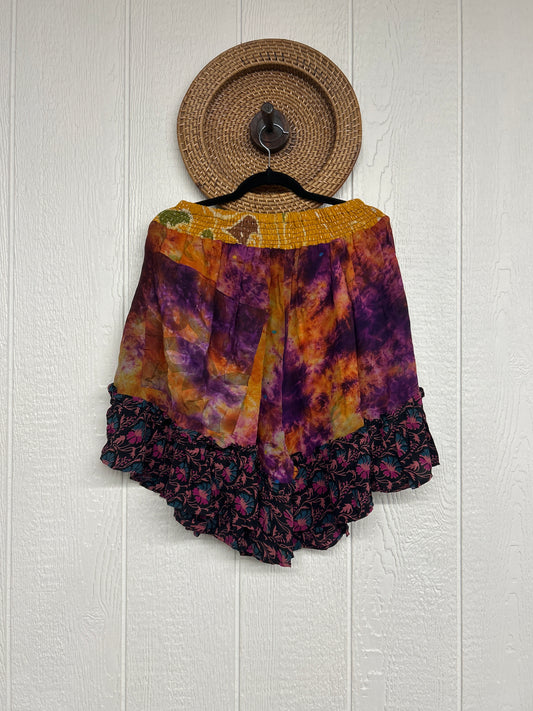Crepe Sari Lover Cropped Culottes 0726 143