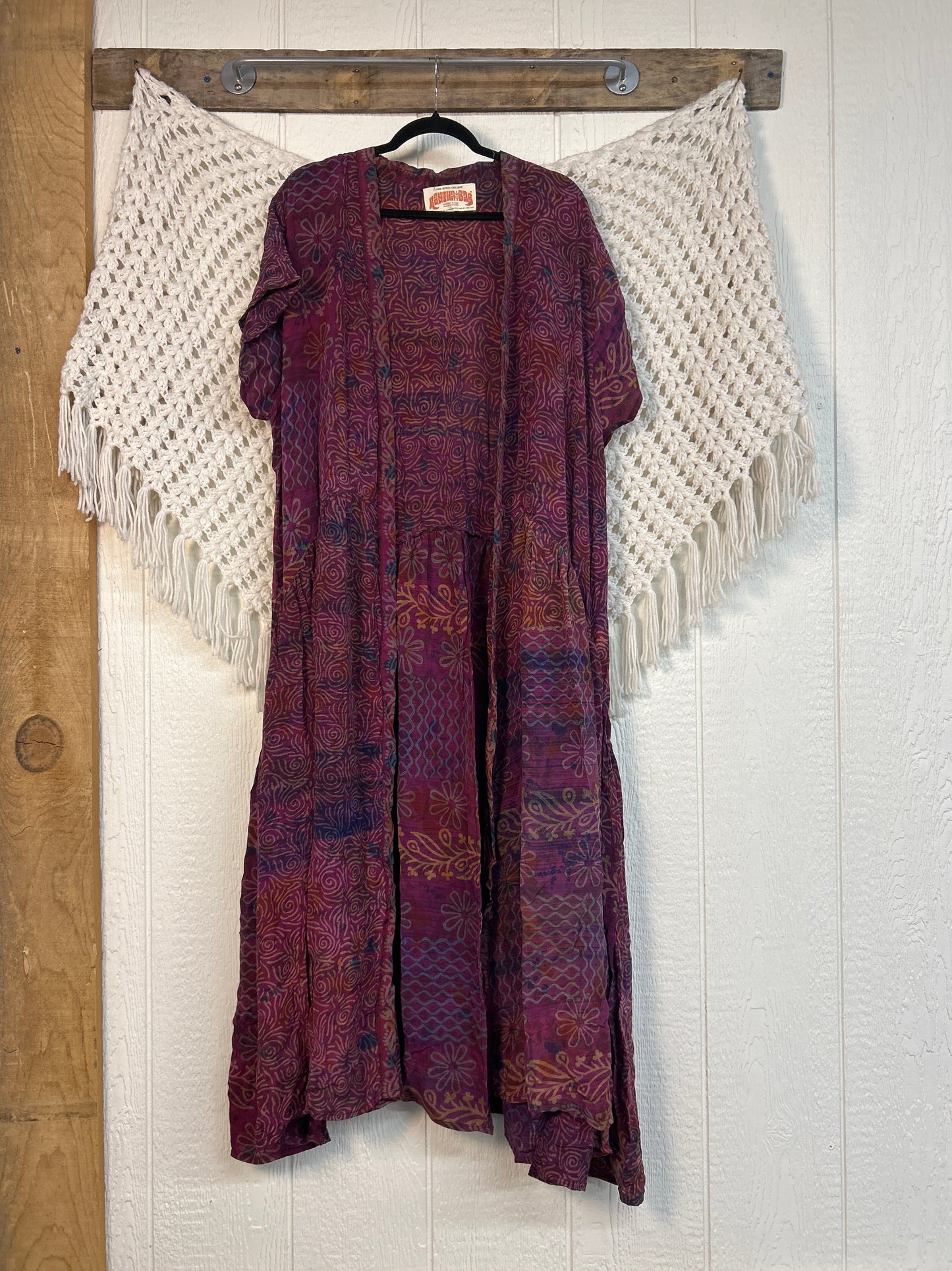 Crepe Sari Summer Evermore Kimono 0726 216