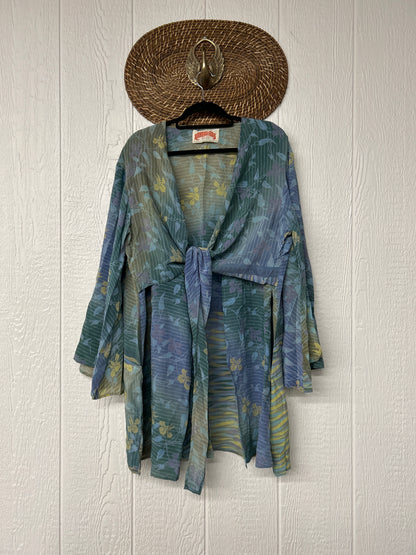 Crepe Sari Shortie Spellbound Kimono 0426 136