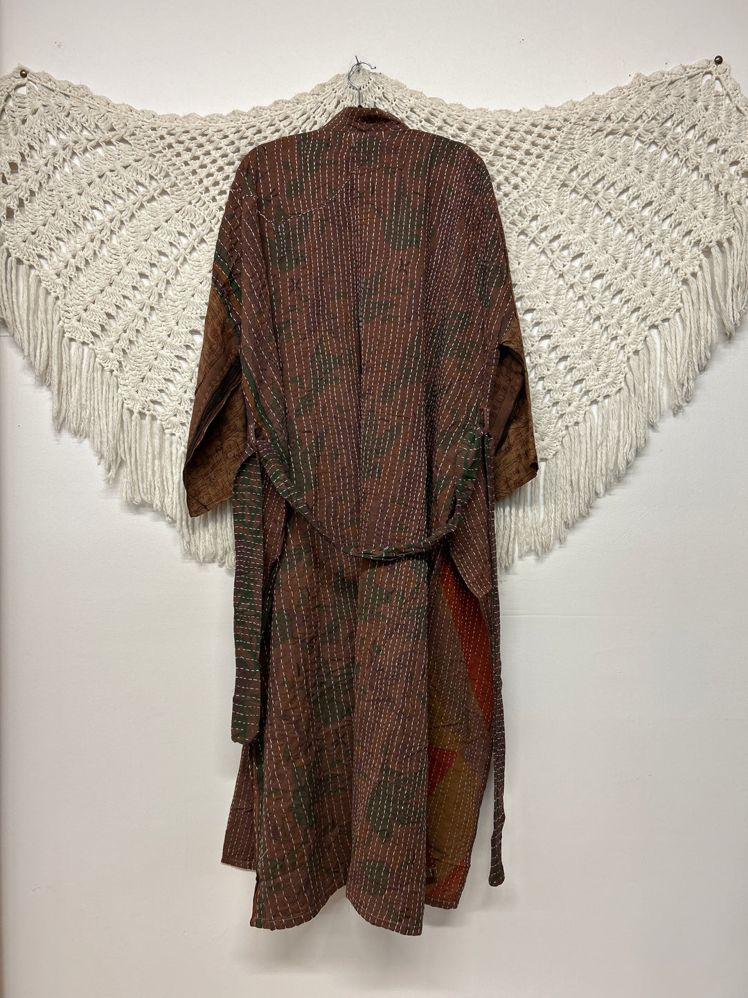 Majestic Caramel Overdye Kimono 1124 092