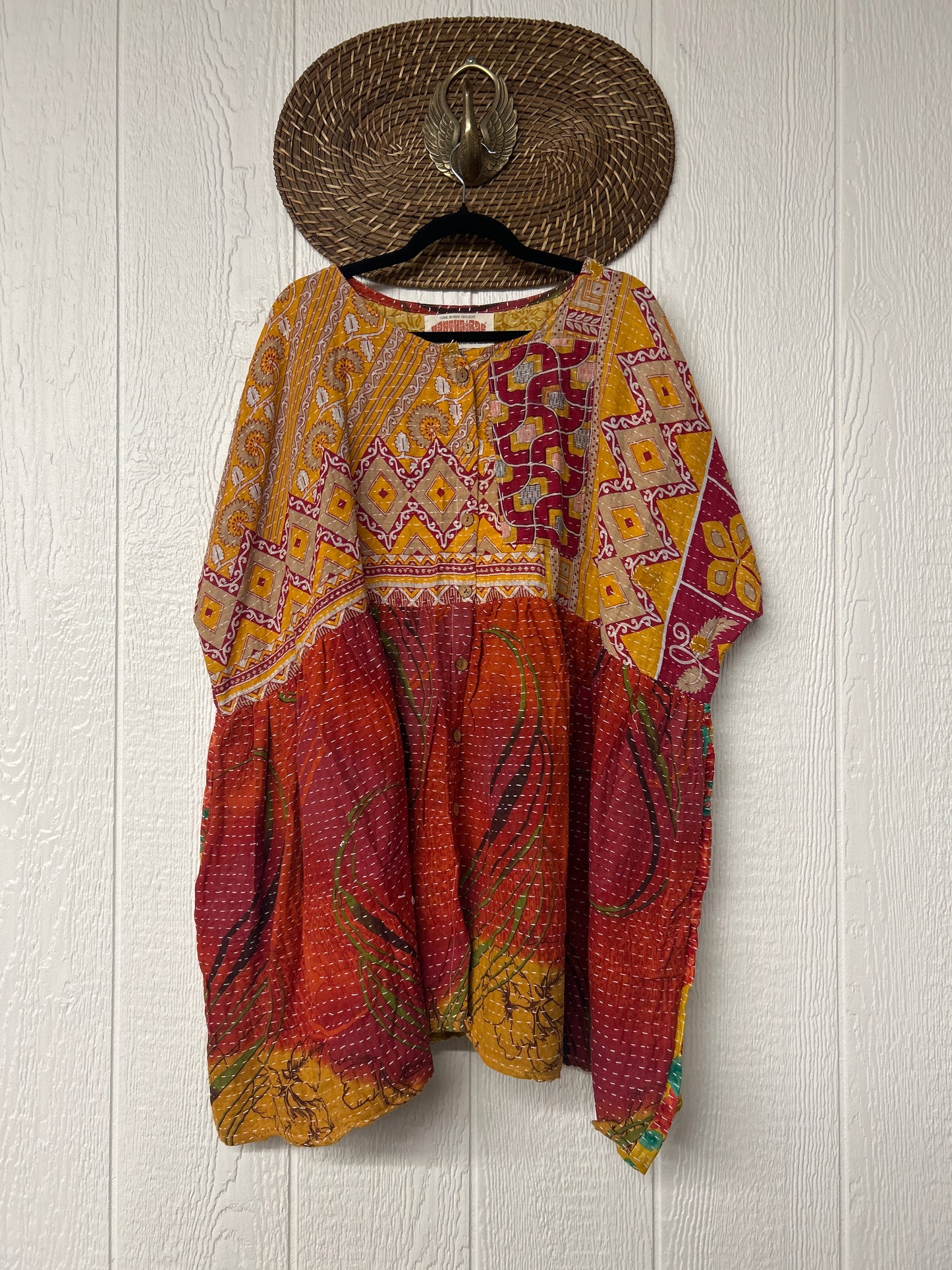 Pareo Kantha Daydreamer Button Down Mini 1225 052