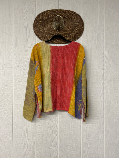 Pareo Kantha Wanderer Pocket Crop Top 0226 108