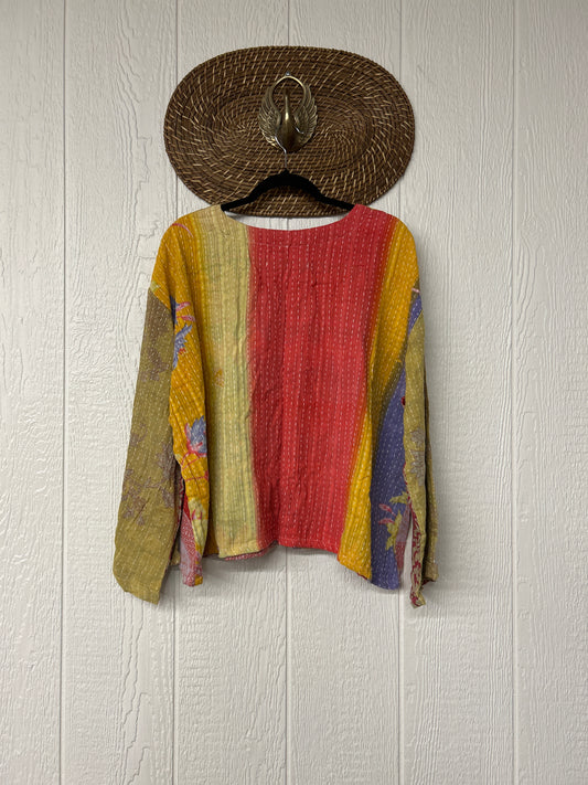 Pareo Kantha Wanderer Pocket Crop Top 0226 108