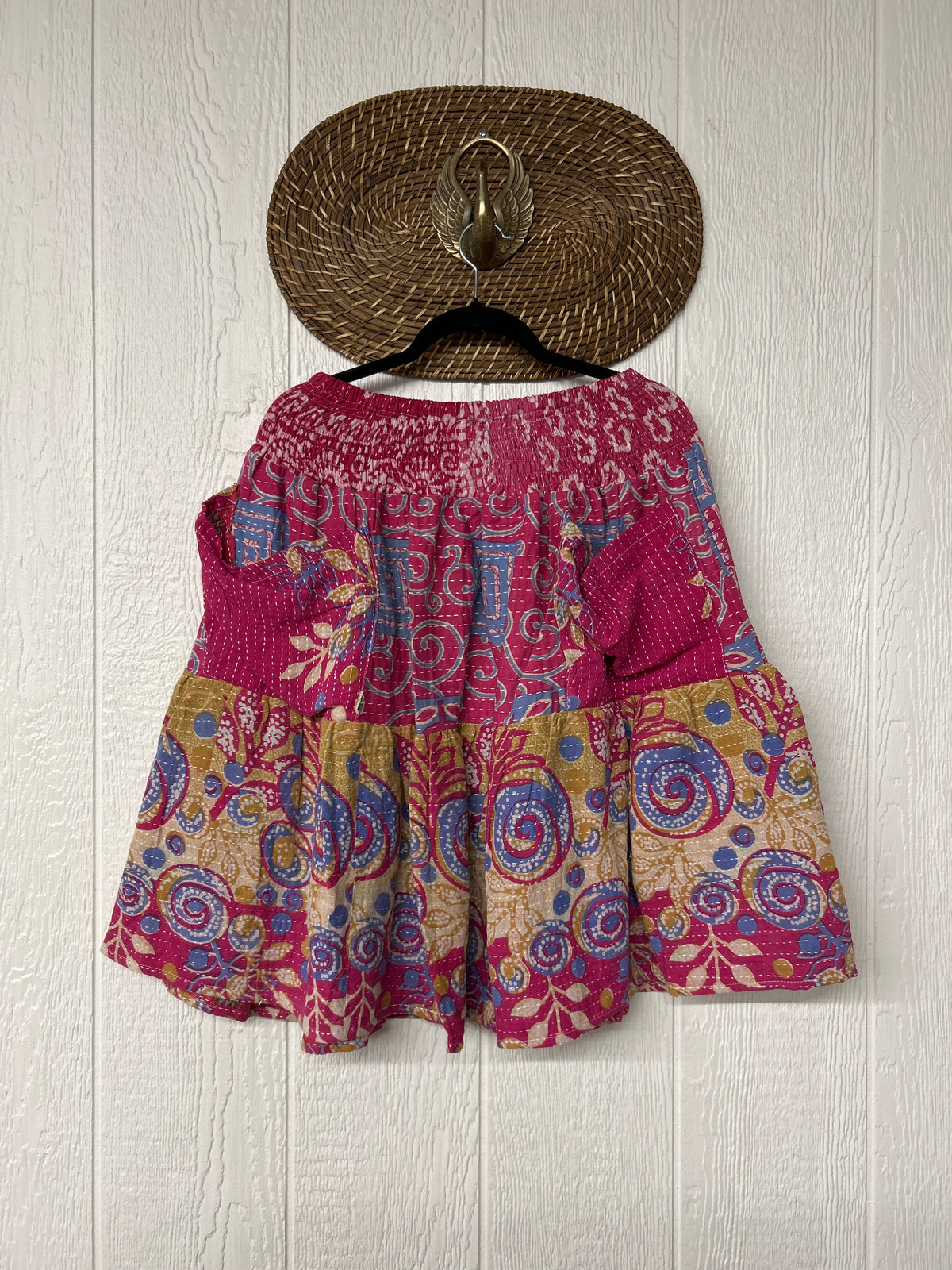 Pareo Kantha Meadow Skirt 0826 198