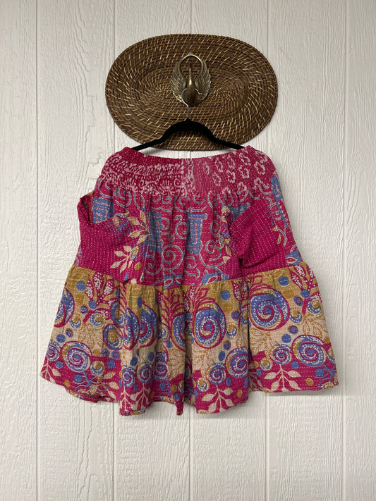 Pareo Kantha Meadow Skirt 0826 198