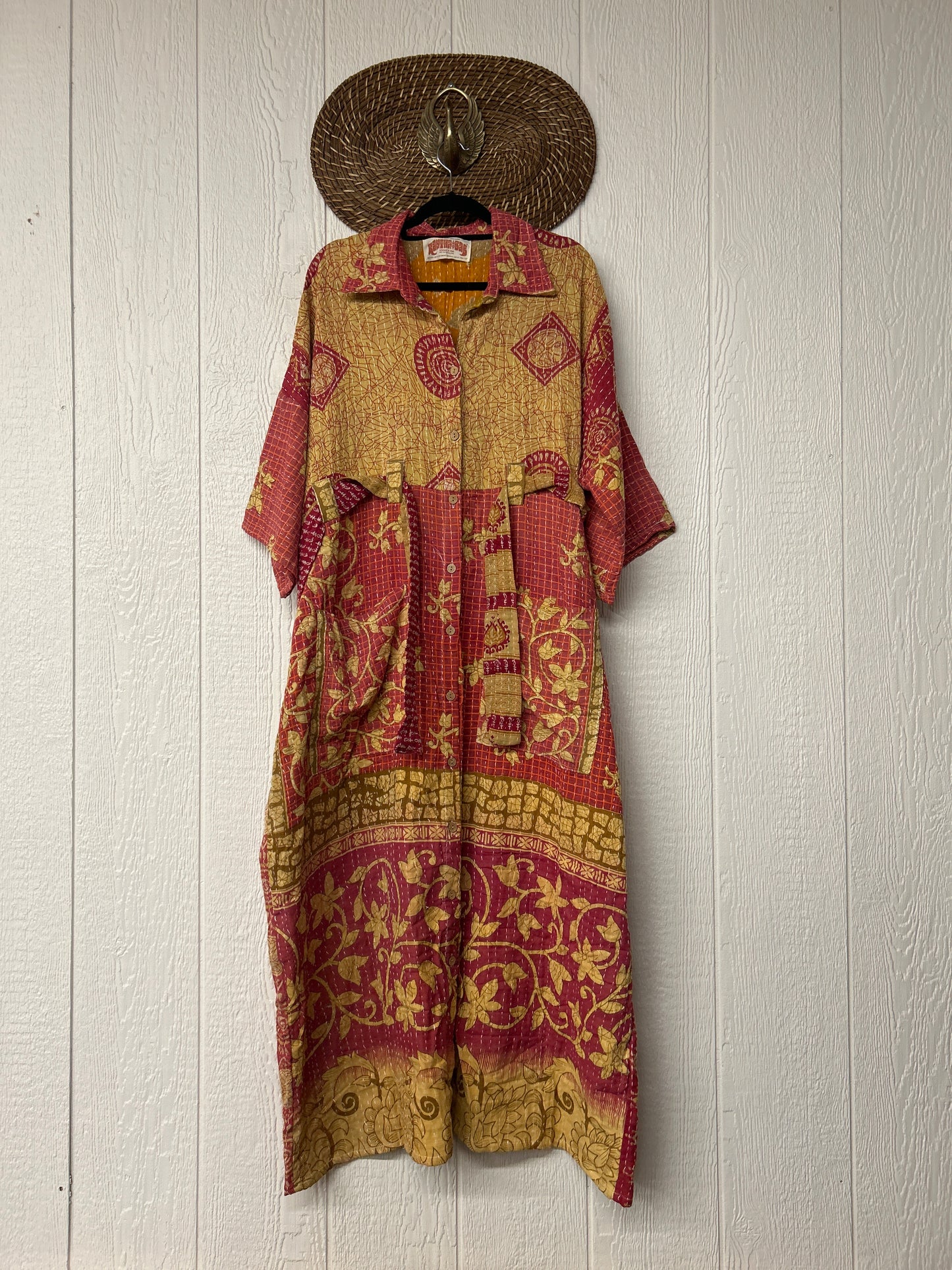 Pareo Kantha Gravity Duster Dress 0226 213