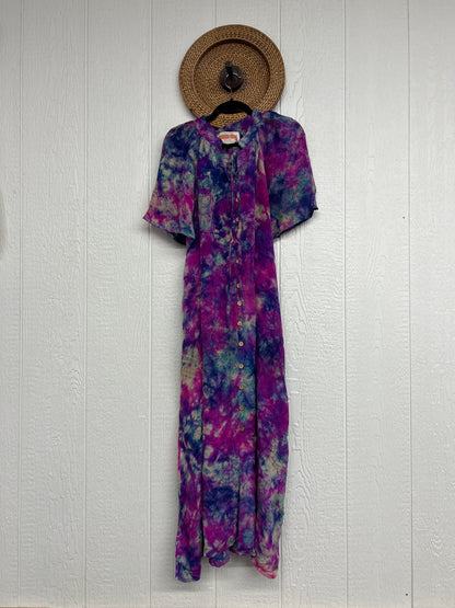Crepe Sari Summer Woodstock Duster 0626 012
