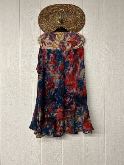 Crepe Sari Inner Peace Wrap Skirt 0626 053