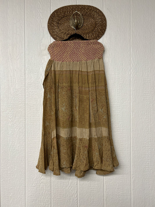 Crepe Sari Inner Peace Wrap Skirt 0626 225