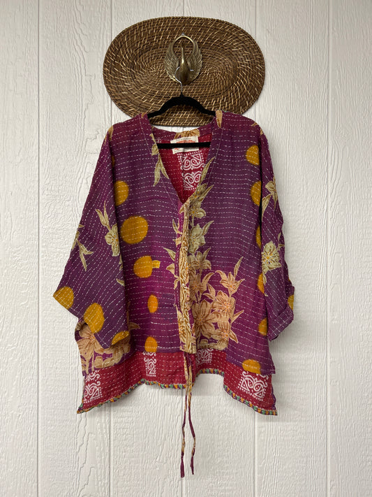 Pareo Kantha Hi-Lo Butterfly Top 0626 017
