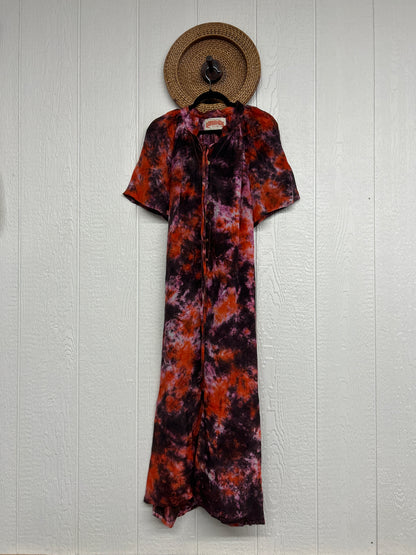 Crepe Sari Summer Woodstock Duster 0626 051